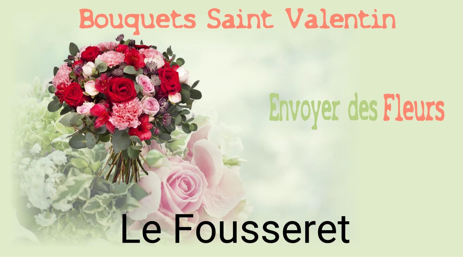 Roses de Saint-Valentin livrées à Le Fousseret